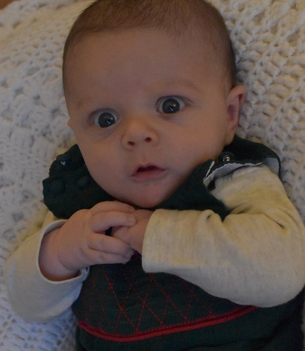 jrrdodson's tweet image. My grandson’s impression of me realizing how many research papers I have to grade next week. #AmGrading