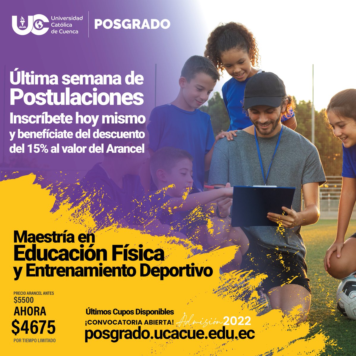 Posgrado Universidad Católica de Cuenca on X, image size:1198x1200