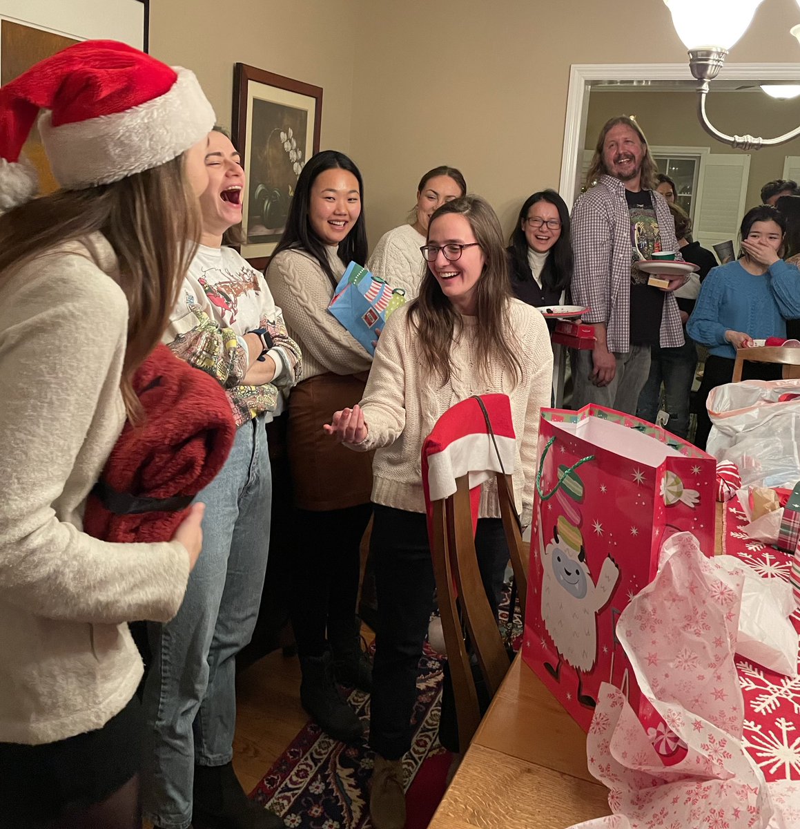 Fun was had (and some feelings were hurt…) during the White Elephant gift exchange at this year’s IO winter gathering 🐘🎁