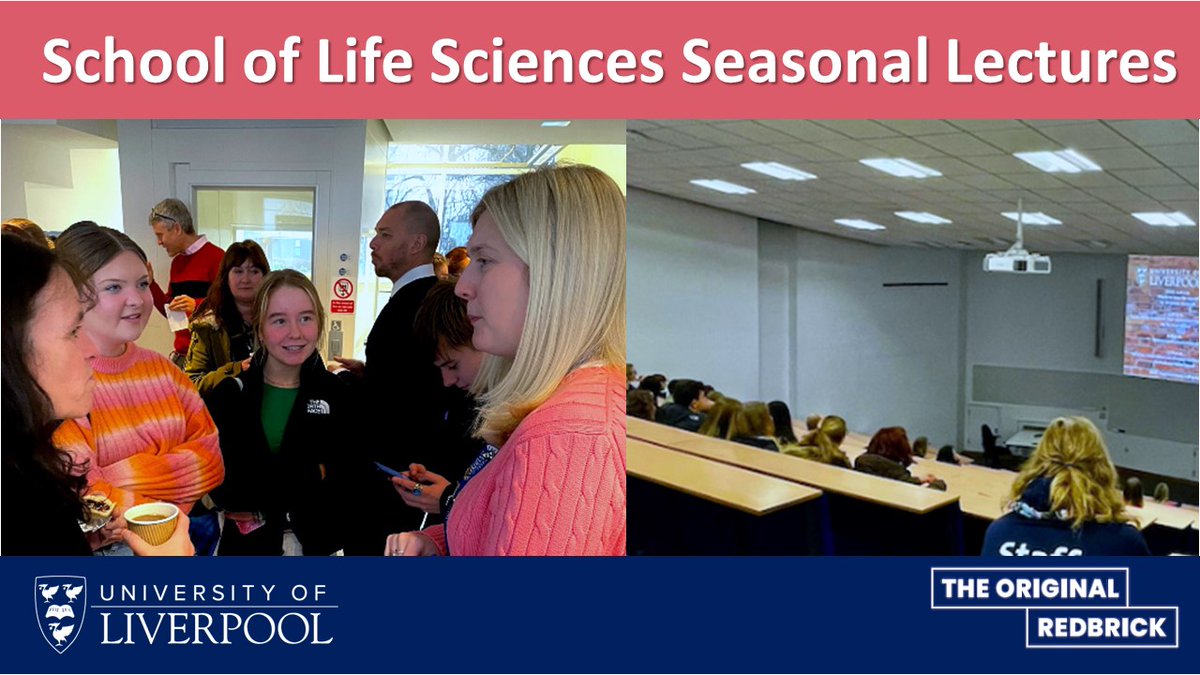 Inst of Systems, Molecular & Integrative Biology (@livuniismib) on Twitter photo We were delighted to welcome students from <a href="/crontoncoll/">Cronton College</a> & <a href="/winstanleycoll/">Winstanley College</a> #SixthForm who heard
Dr James Hartwell - #WorldSavingPlants
Dr Alice Maher - #BodyShapeEvolution
& The #SchoolofLifeSciencesDean; Prof MikeSpeed - #NastyDiseases
More here bit.ly/3PpkS1S We were delighted to welcome students from <a href="/crontoncoll/">Cronton College</a> & <a href="/winstanleycoll/">Winstanley College</a> #SixthForm who heard
Dr James Hartwell - #WorldSavingPlants
Dr Alice Maher - #BodyShapeEvolution
& The #SchoolofLifeSciencesDean; Prof MikeSpeed - #NastyDiseases
More here bit.ly/3PpkS1S