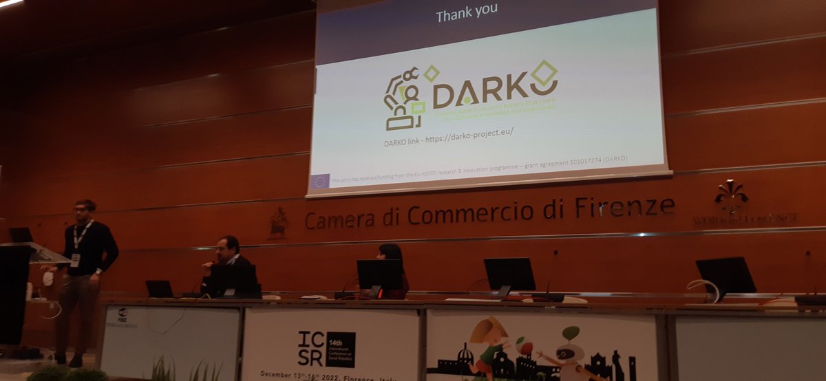 nicbellotto's tweet image. Luca Castri presenting our research @icsr2022 on Causal Discovery for predicting human-robot spatial interactions.
Paper: arxiv.org/abs/2210.16535
#causalrobotics #causaltwitter @darko_project