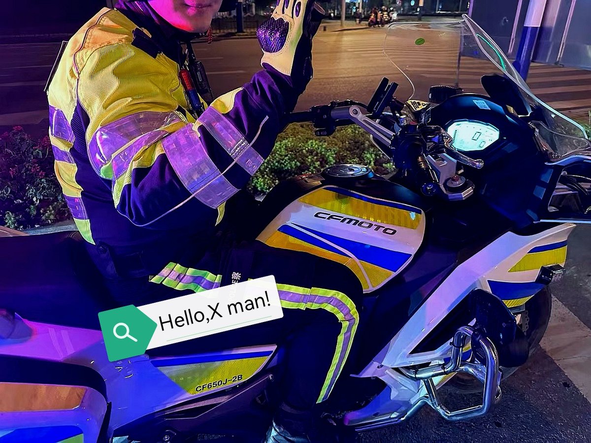 第一次这么近距离接触铁骑，太爱了……想要