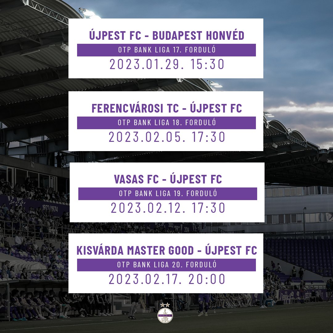 Újpest FC (@ujpestfc1885) / X