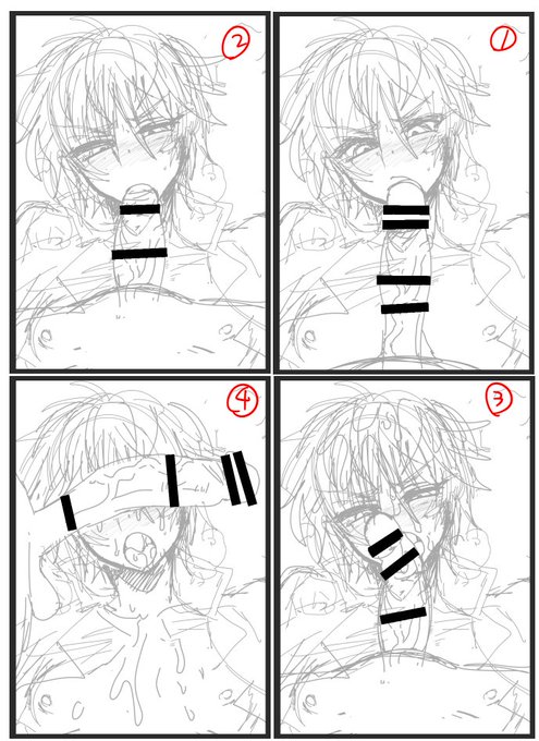 差分エロ絵を練習しようとしています・・・ 