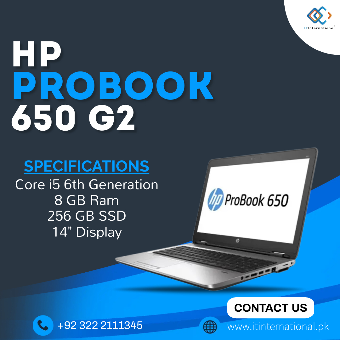 itinternation41's tweet image. Contact for Best Used &quot;HP Probook 650 G2&quot; with Lowest Price in Pakistan.

Contact Us:-
WhatsApp: 0322-2-111-345
Website: itinternational.pk

#HP #HPProbook650G2 #Corei5 #BestPrice #BestSeller  #bestproduct #Used #Usedlaptop #ItInternational