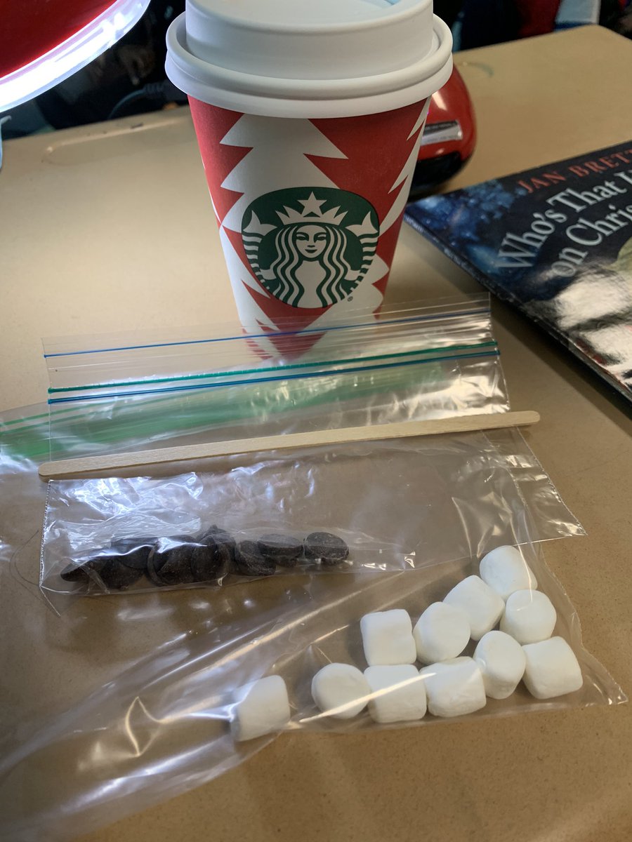 AmyLowder1's tweet photo. Thank you Starbucks 🌟 for coming to @hecorleyelem with your coffee &amp; hot chocolate bar this morning! ☕️ You sure know what teachers need this time of year 😊🎄 https://t.co/U6pX8FUsH7