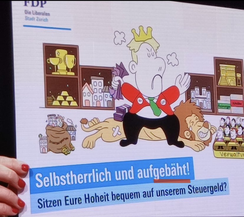 Die #FDP spart sogar bei den Buchstaben. #grzh 😂😂😂 

#youhadonejob #budgetdebatte