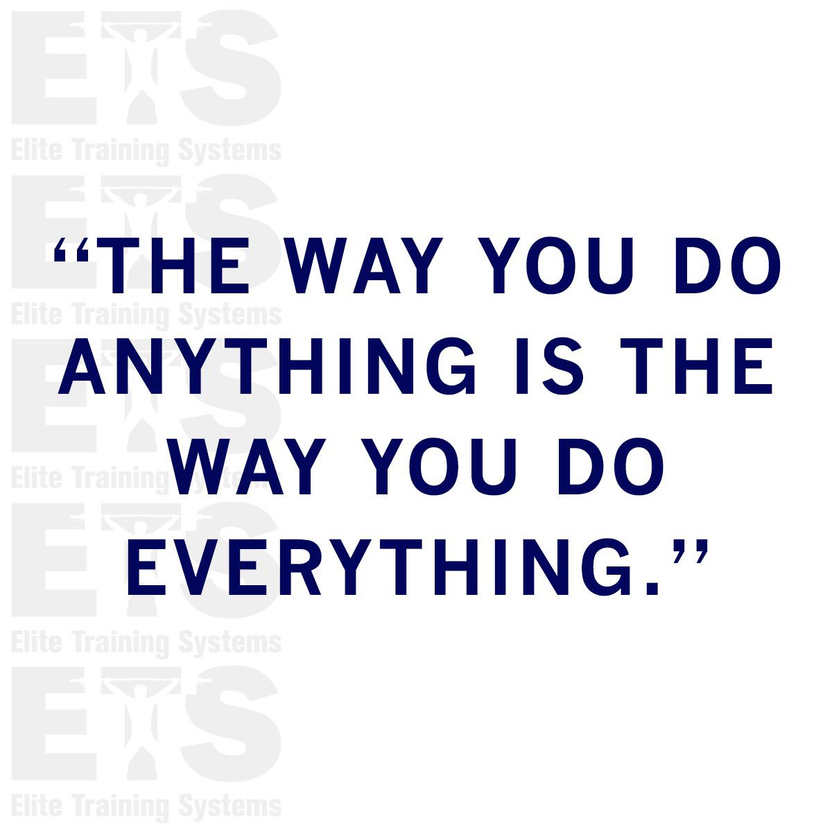 Every practice &amp; every game should be approached with the same intensity &amp; focus that you would bring to a championship event. 
When your attitude is consistent and unwavering, any goal you set for yourself is within reach.