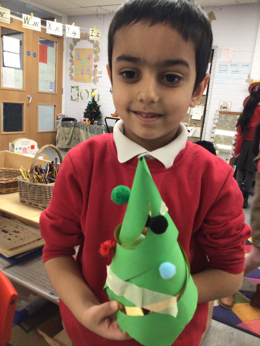 Children in class 8 have been making Christmas trees this week🎄 <a href="/kestrelmead/">Kestrel Mead Primary Academy</a>