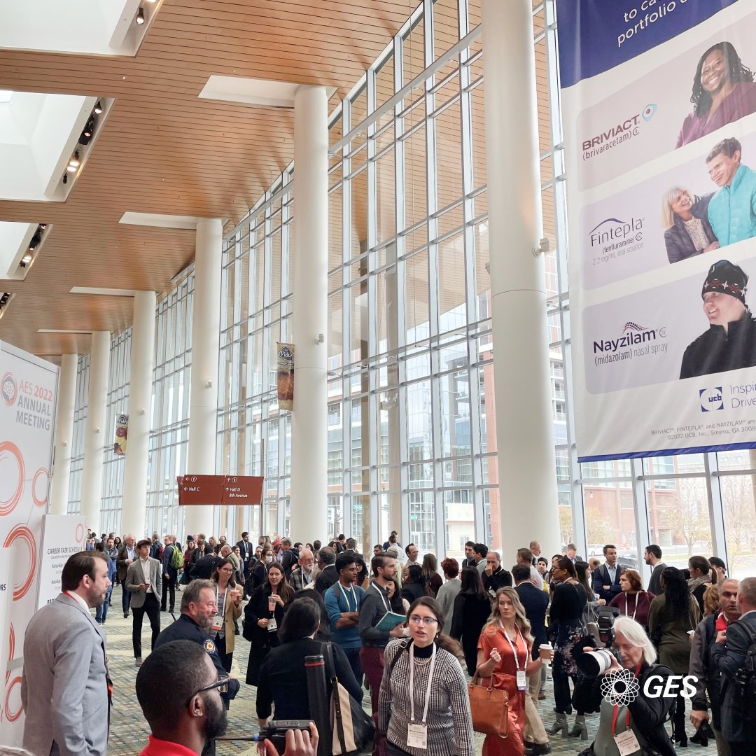 GESGlobal's tweet photo. Healthcare providers, scientists, advocates, and industry professionals gathered together at the @AmEpilepsySoc Annual Meeting at Music City Center!π¨ββοΈ
@GES_EMEA I @GESMiddleEast I @GES_Canada
#AES2022 #epilepsy #eventprofs #exhibitions #tradeshows #eventsareback #growtogether https://t.co/Du163SskwQ