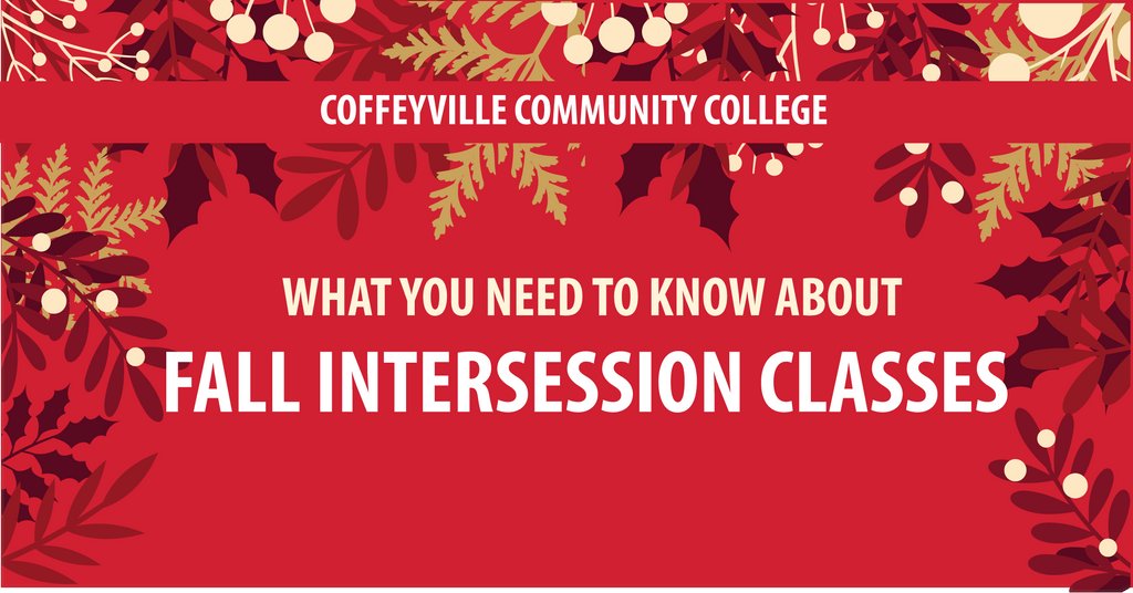 cccredravens's tweet image. IMPORTANT DATES TO REMEMBER:
2022
* December 12 - Fall Interim classes begin
* December 14 - Last day to add Fall Interim Courses
* December 16 - Last day for Tuition/Fee Refund Interim
2023
* January 2- Last day to drop Interim Courses
* January 6 - Fall Interim Session ends