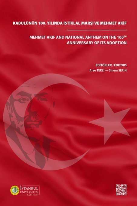 Tarih Araştırma Merkezi tarafından hazırlanan ve editörlüğünü Prof. Dr. Arzu Terzi ve Dr. Öğr. Üyesi Sinem Serin hocalarımızın yaptığı ''Kabulünün 100. Yılında İstiklal Marşı ve Mehmet Akif'' kitabı <a href="/istunipress/">İstanbul University Press</a> tarafından yayınlanmıştır. 👏

Kitap İçin:👉bit.ly/3UZomcy