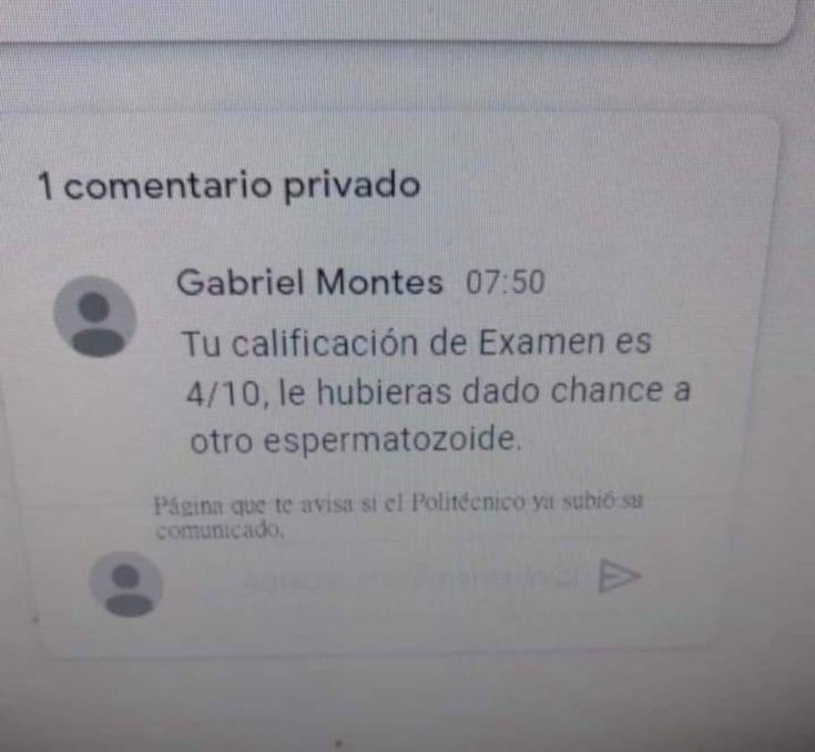 pelirrojohungry's tweet photo. gracias profe https://t.co/JLb5DP57bA