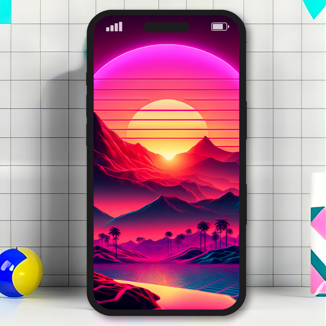 DreamingAlien's tweet photo. 🌴Free retro phone wallpaper is out
now!  🌊

https://t.co/pBdsO0MKCY

#synthwave #vaporwave https://t.co/jy9tyyGkzU