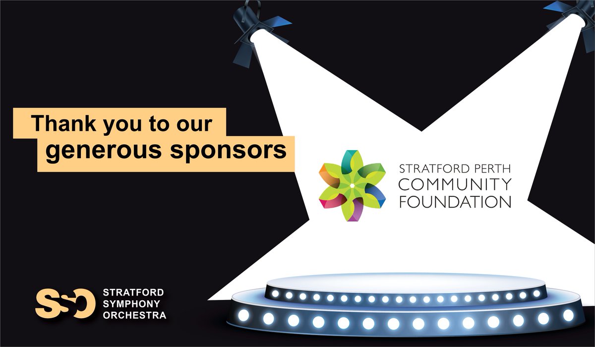 SSO is a proud part of the Stratford-Perth community. Having a the support of the Stratford Perth Community Foundation is a reminder of this. 

Learn more about SPCF at: spccf.ca