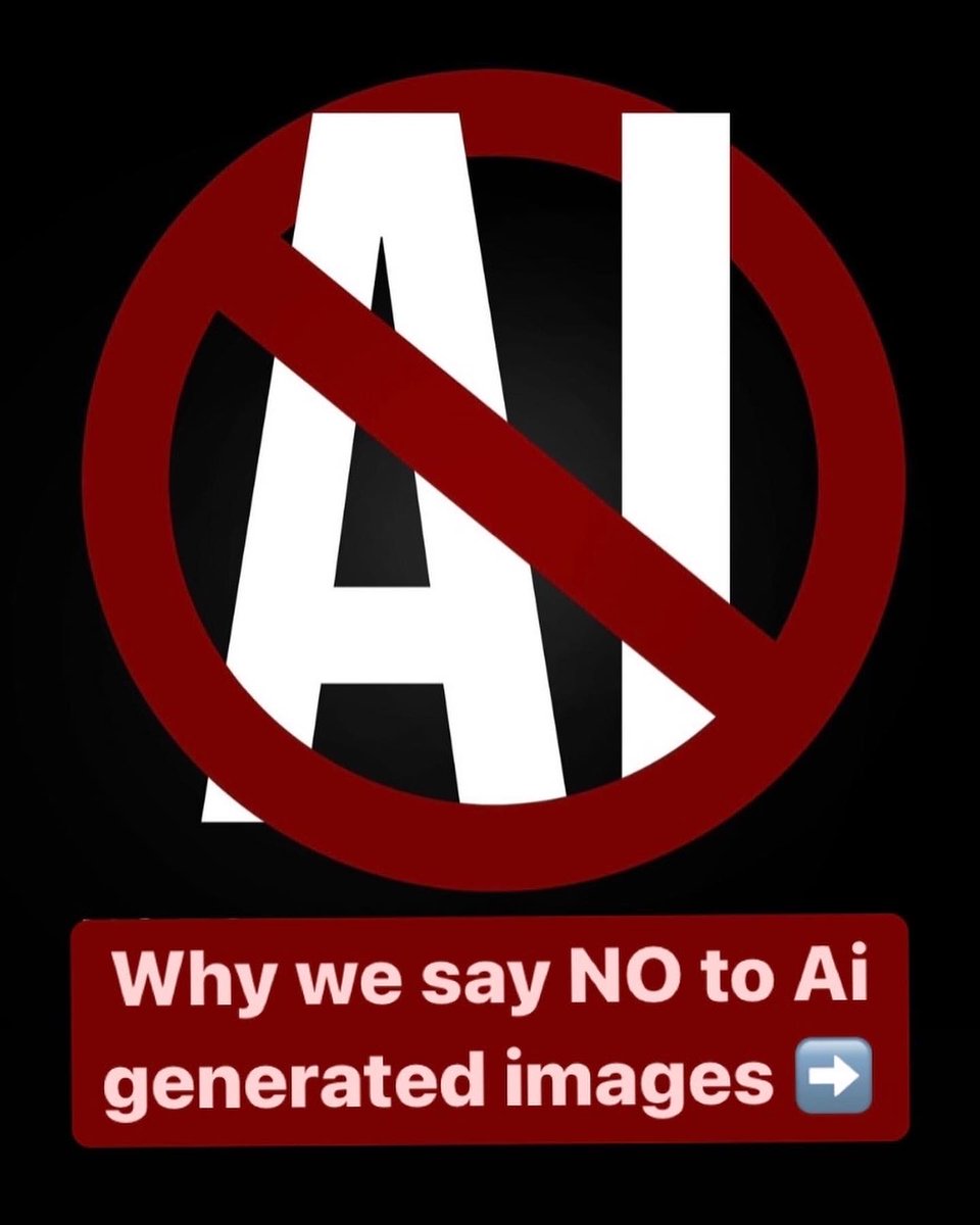 Why we artists are against Ai generated images in their current form and what can be done about it. A summary 🧵