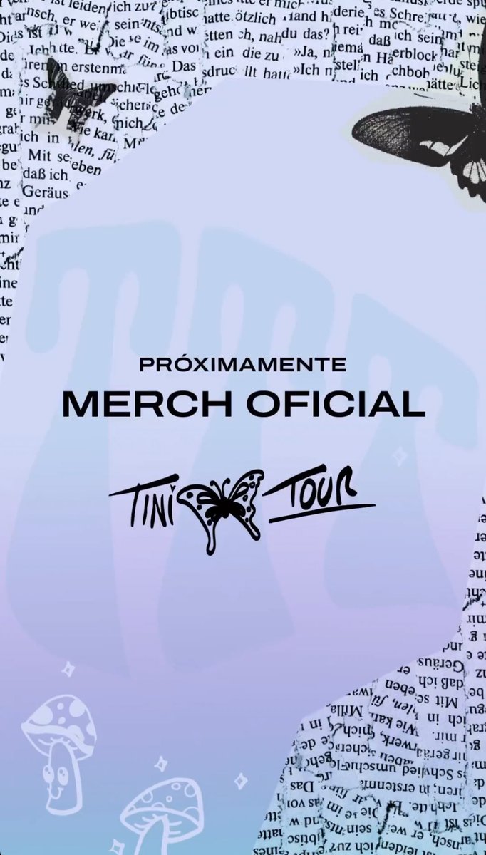 TiniMerch's tweet image. Merch Oficial del TINI TOUR próximamente disponible en todo el mundo.