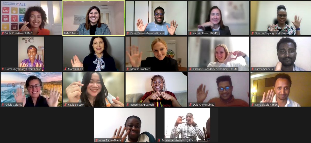 Just like that, another #GCscholars program comes to end! 🧡

Congratulations on everything you have learned, shared, and achieved throughout this journey toward the #SDGs &amp; helping your communities! 

Welcome to the #BKMCalumni - we look forward to following your next steps 🐾