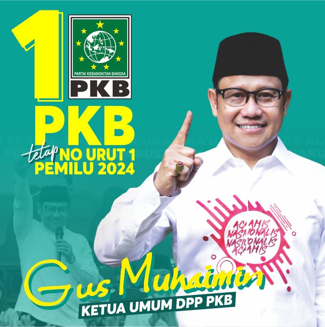 Istiqomah.. tetap yg nomor 1...
#PKBNo1
#GusMuhaimin