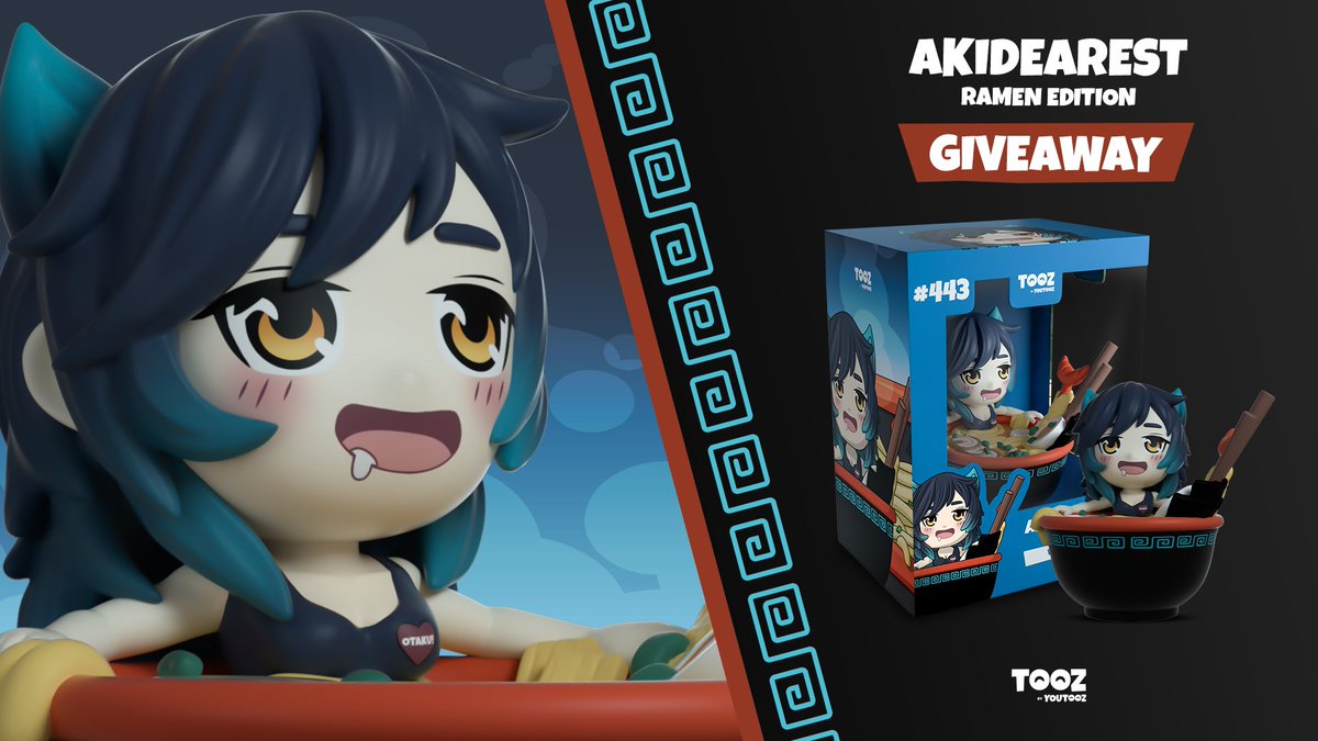 akidearest's tweet photo. GIVING AWAY ONE OF MY FIGURES!

Caption: retweet + follow @youtooz for a
chance to win one of my figures dropping on
Dec 26th! https://t.co/iQWS6nWTNg