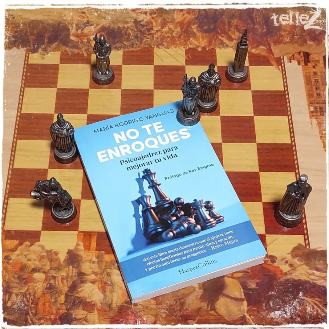 HarperCollinsIB's tweet photo. ✍Sobre #NoTeEnroques, de @merybliya: «Seas o no aficionado al ajedrez o si te gustan los libros de autoconocimiento, disfrutarás de este libro que te hace pensar, pero pensar de verdad».

🔗Puedes leer la reseña completa aquí: https://t.co/Li8AAOgx2n https://t.co/cZ2fmnWNga