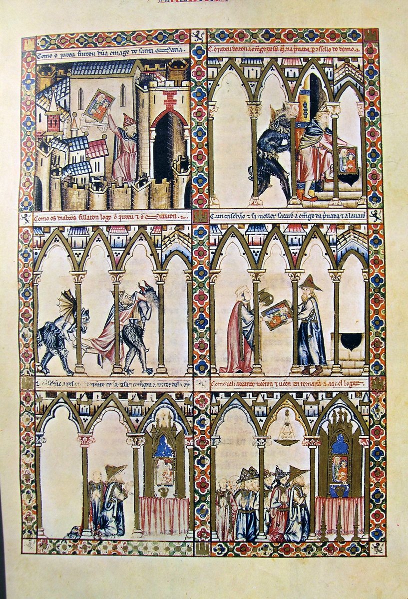 The same story is found as #CantigadeSantaMaria no 34.  Devils are everywhere!
Details at csm.mml.ox.ac.uk/index.php?p=po…