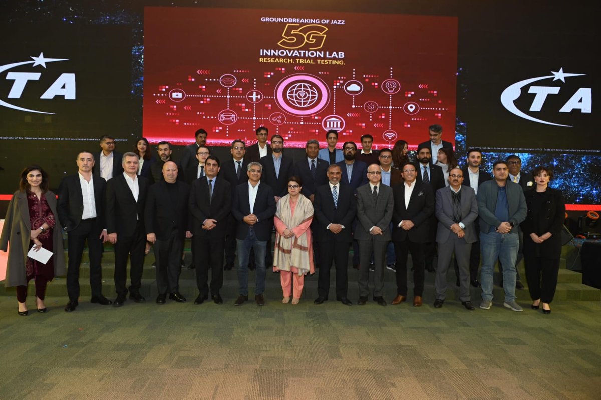 aamir_ibrahim01's tweet photo. Laid the foundations for @jazzpk 5G Innovation Lab at @DefiningFutures with @VEONGroup CEO @Kaan_Terzioglu SAPM @ShazaFK, reps of @PTAofficialpk @MoitOfficial @HuaweiPK  &amp; key ICT industry stakeholders. It's a historic day for Pakistan, and a landmark industry-academia linkage https://t.co/lqZJM1mPXD