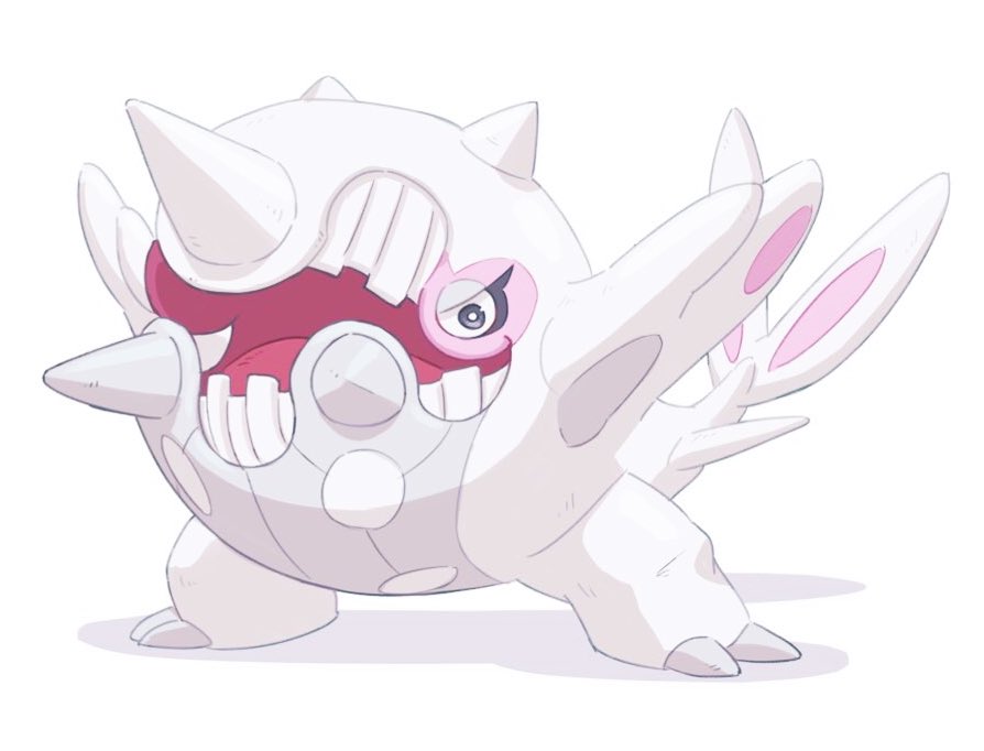 昨日投稿した旅パ集合絵の個別バージョンです。
特にハルクジラは身体が隠れていたので全身も🐳
#ポケモンイラスト