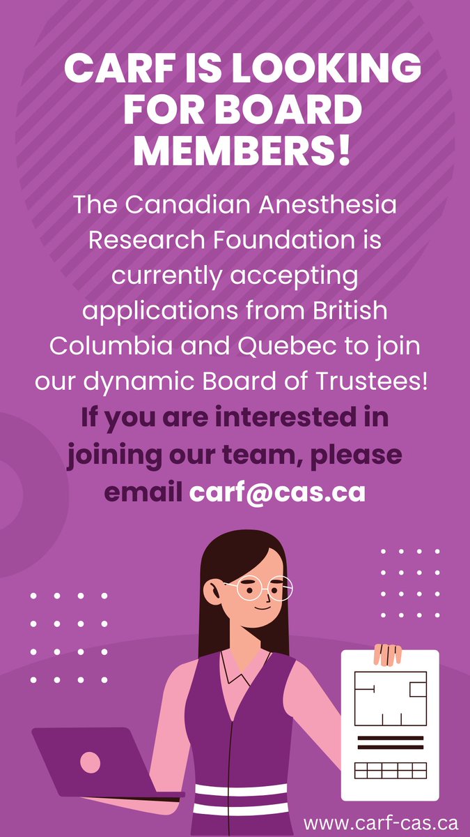 CARF (@carfupdate) on Twitter photo Want to expand your resume in 2023? Join the CARF Board of Trustees! We are currently looking for new Board Members to join our dynamic team from British Columbia and Quebec. Interested in applying? Send an email to carf@cas.ca! Want to expand your resume in 2023? Join the CARF Board of Trustees! We are currently looking for new Board Members to join our dynamic team from British Columbia and Quebec. Interested in applying? Send an email to carf@cas.ca!