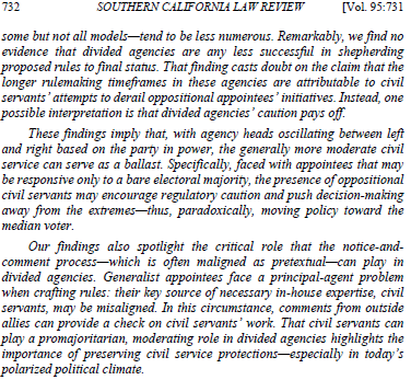 Pleased to see 'Divided Agencies' in print! @yesthatabbywood @scallrev How do political differences btw appointees & civil servants affect policymaking? Divided agencies are more cautious & rely more on outsider comments...but they still get things done! papers.ssrn.com/sol3/papers.cf…