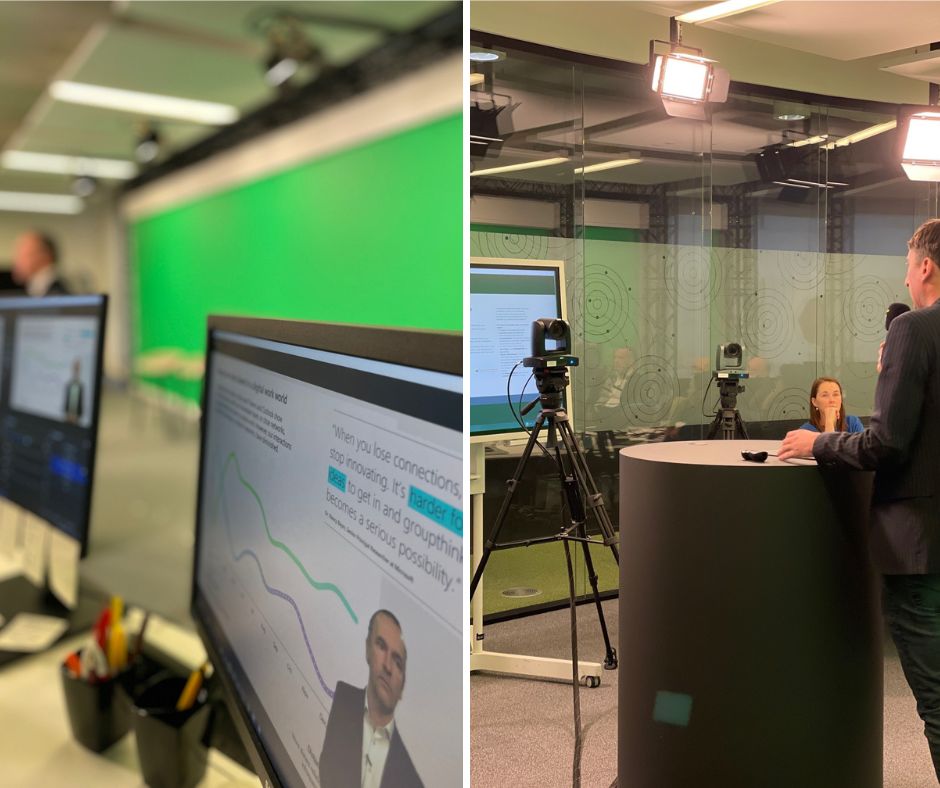 🤩We genieten na van de #community 'Dataspiegeltje aan de wand: wat is er met #hybridewerken nu écht aan de hand?'. Een dikke merci aan Patrick Viaene (Microsoft), <a href="/bcaessens/">Bernie Caessens</a> en <a href="/vincentvm/">Vincent Van Malderen</a> (<a href="/Poolstok_/">Poolstok</a> ), en natuurlijk <a href="/EY_Belgium/">EY Belgium</a> #wavespace en de aanwezigen! Behind the scenes?👇