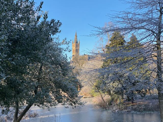 Quick lunch time walk through Kelvingrove park. #uofglasgow