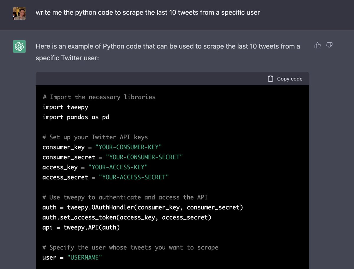 4/ Developers

Disruption:
AI writes and debugs code.

How developers need to use AI to win:
• Make software faster
• Debug code quickly
• Write in languages they didn't know

Winners will use AI to create faster product iterations to better resolve customer pains.