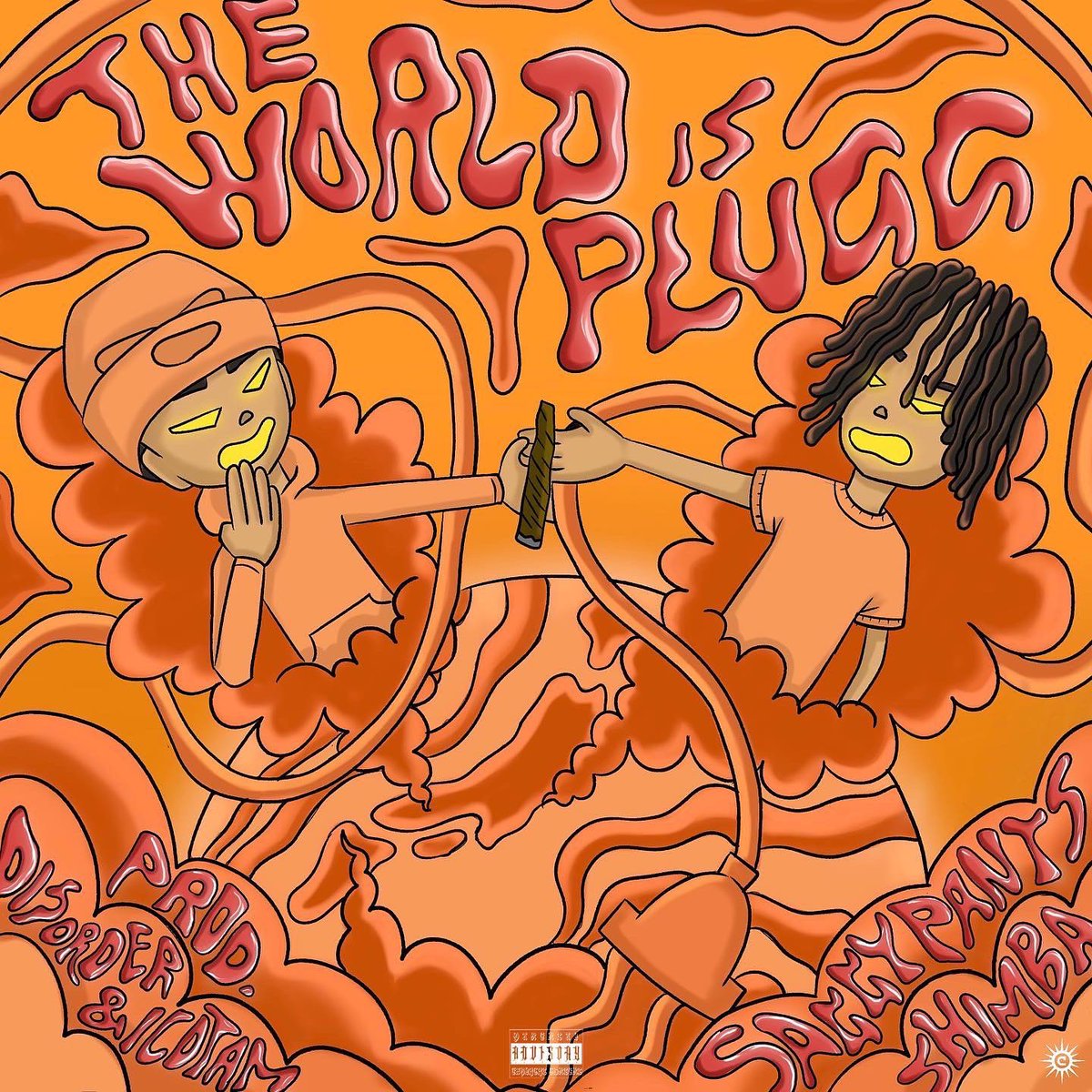 saggypantshimba's tweet photo. Saggypants Shimba ✖️ Disorder&amp;ICDTAM  
"THE WORLD IS PLUGG”
12/2？
Mix &amp; master by LIL G
Cover art by caulif
〈Track list〉
1 New era (p.ICTDAM)
2 Too Mach sauce (p.Disorder)
3 True Religion pt.2 (p.Disorder)
4 Evil boyz ft.freekoyaboiii (p.Disorder)
5 Back pack (prod. ICDTAM) https://t.co/u0JyWX3pzO