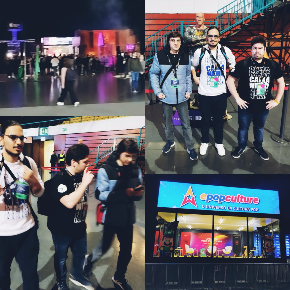 nerd_caixa's tweet photo. Dia 3 - Nova Equipa da CaixaNerd 🤭
@Comic_Con_PT #Caixanerd #epopculture #day3 #ccpt22 #geek #livestage #gaming #cosplay #anime #shazam #BlackAdam https://t.co/HtWOkOHX2m