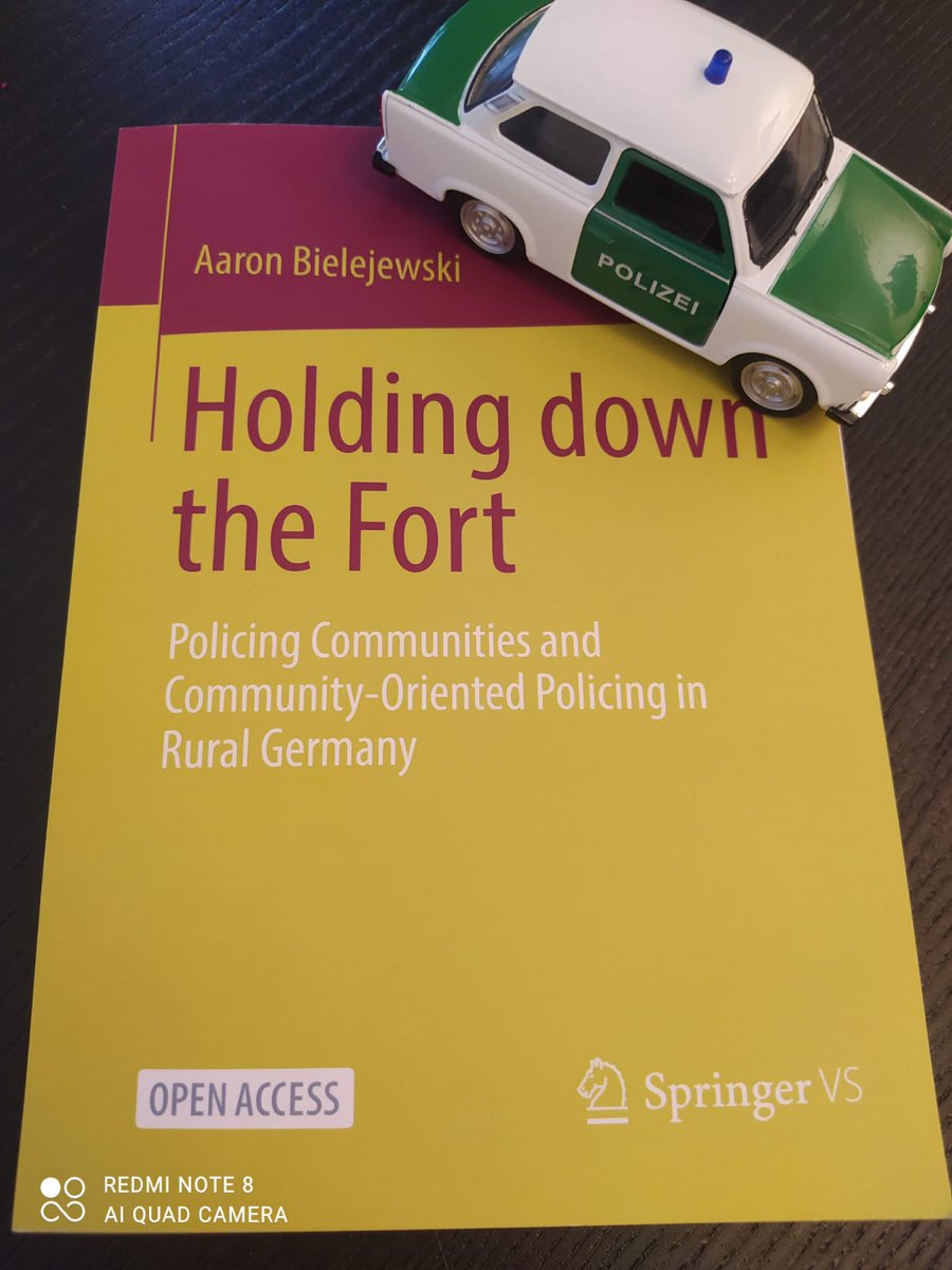 aaroninsociety's tweet photo. My dissertation is now a book that you COULD buy, but that would be ridiculous for several reasons. It is free here: https://t.co/ksZRoOIAjU Also it is about German community-policing officers who mostly started their careers in the DDR, and it is symbolic interactionism also. https://t.co/Iha7xlyGOy