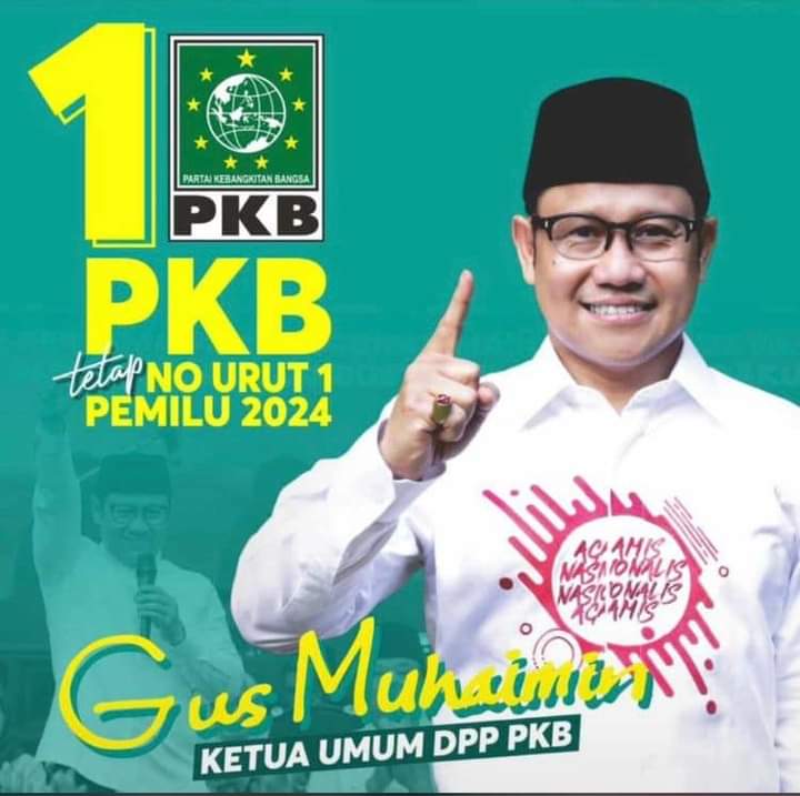 Malam ini PKB bersama partai lain mengambil nomor urut Partai untuk pemilu 2024.PKB mendapatkan nomor Urut 1 yang artinya adalah PKB Satukan Indonesia.Siap menang siap membawa perubahan Indonesia yg lebih baik.

#PKBNo1
#GusMuhaimin