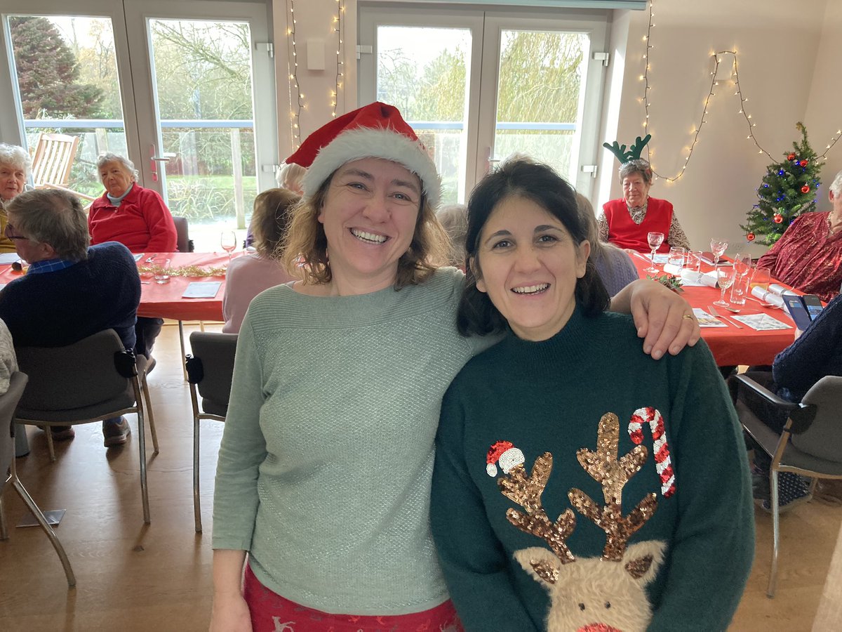 dbec_venue's tweet image. Lovely Xmas meal for our #Payhembury friends on @DBETrust’s ##TimeTogether programme - the real start of Xmas for us at @dbec_venue @Care_W_Kindness