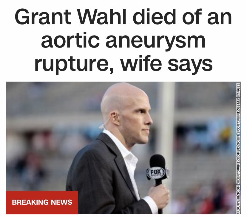 HCrespoSotoMD's tweet photo. Very sad!! Importance of aortic surveillance!!!  @farkomd https://t.co/SAOtRcDi5M