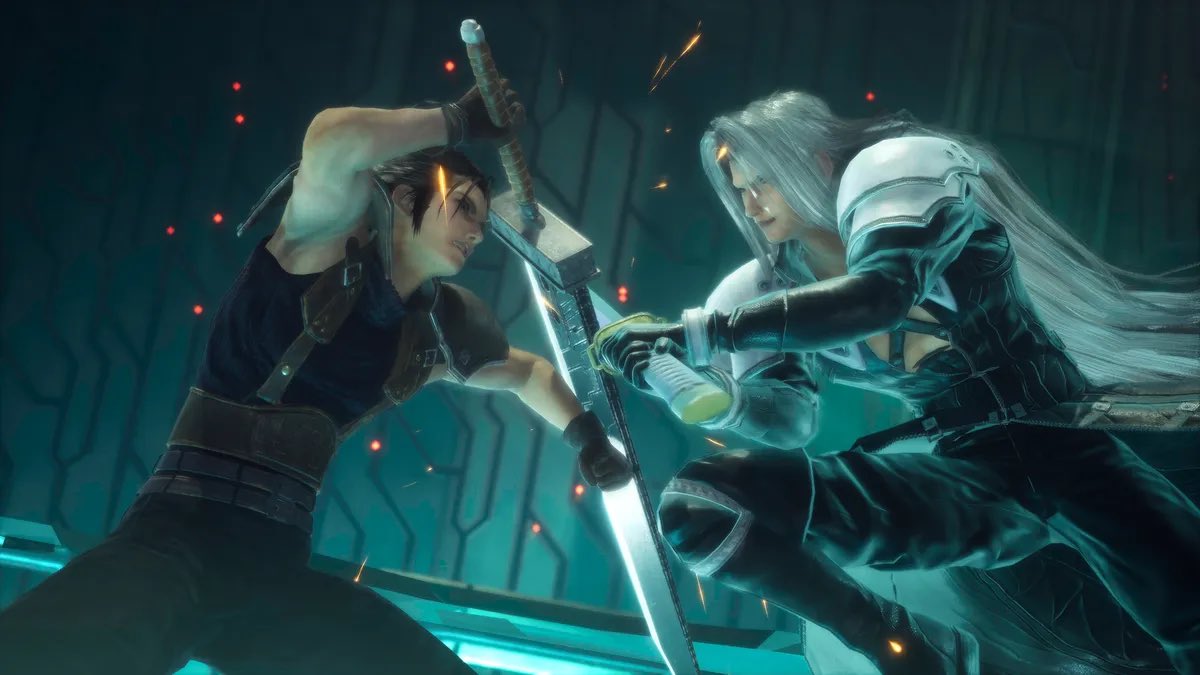 BaconstacheTV's tweet photo. Gonna play FF7 Crisis Core Reunion I’m psyched! 😄 https://t.co/75tgmjN9A3