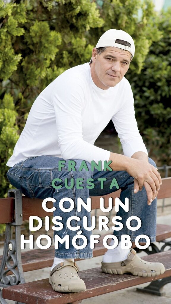 oneclickes's tweet photo. Frank Cuesta diciendo que ser heterosexual es lo “normal” y que ser gay o lesbiana es “antinatural” 🏳️‍🌈 #frankdelajungla #frankcuesta #frankcuestaofficial #frank #lgbt #lgbtiq #lgbtq #lgbt🌈 #lgbt🏳️‍🌈 #humanrights #stophomofobia #noticias #twitch #twitch… https://t.co/czFSgLpSUH https://t.co/l9OgFozQqq