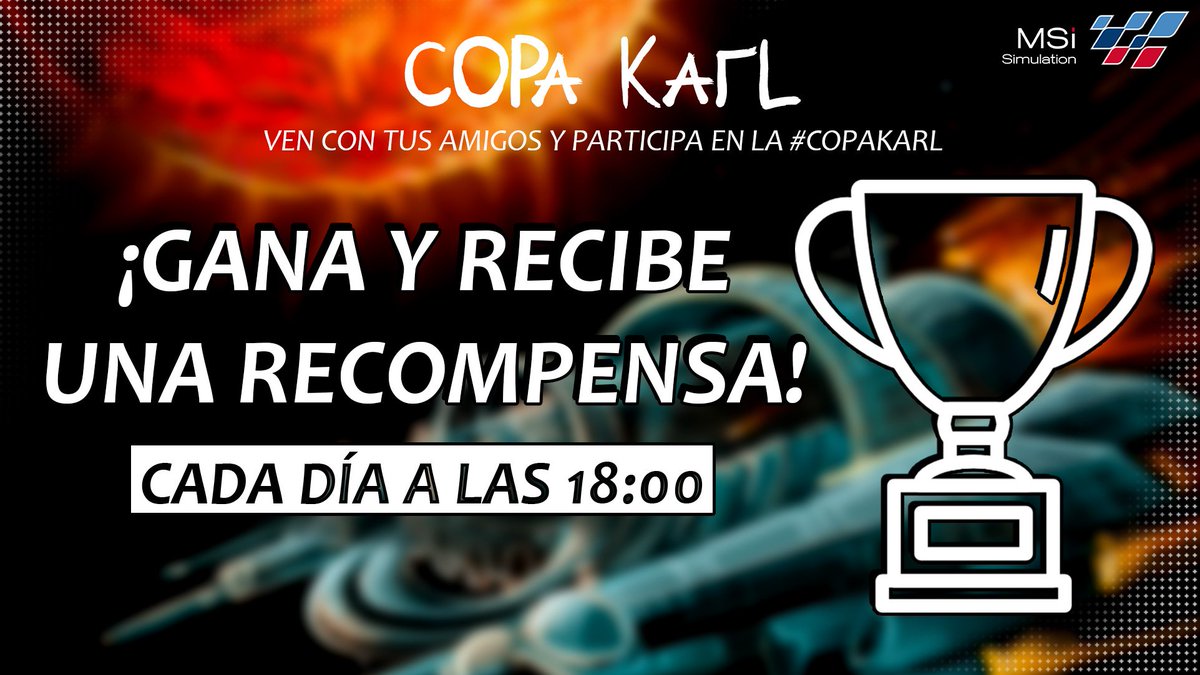 This weekend we will be at Gamergy! Come and participate in our tournaments and win rewards!

#unity3d #IndieDev #Kickstarter #UniverseGalacticRacing #Racing #IndieGame #Steam #Switch #Playstation #Xbox #GamesFromSpain