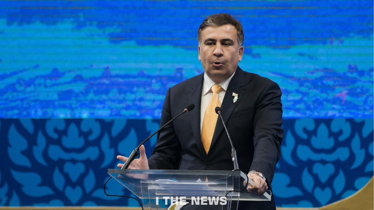 TNews_24's tweet photo. L'ex-président géorgien, Mikheil Saakashvili, a entamé une grève de la faim en prison après avoir été dans l'impossibilité de participer à une audience par liaison vidéo depuis sa chambre d'hôpital. #AFP #Georgia #Saakachvili https://t.co/NdDOUghB51
