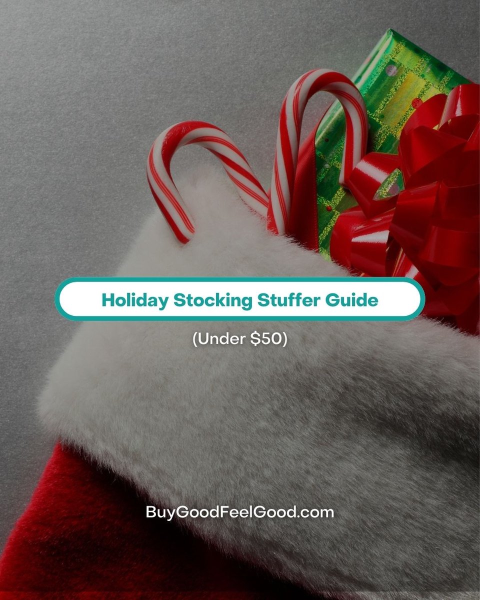 buygoodfeelgood's tweet photo. Still need to find those last minute stocking stuffers? These items are good for people, easy on the planet and come with FREE Shipping!

Link in our bio.

#sustainablegifts #ethicalgifts #ethicallymade #holidaygifts #giftsonabudget #stockingstuffers #lastminutegifts https://t.co/Rq43mj9k9J