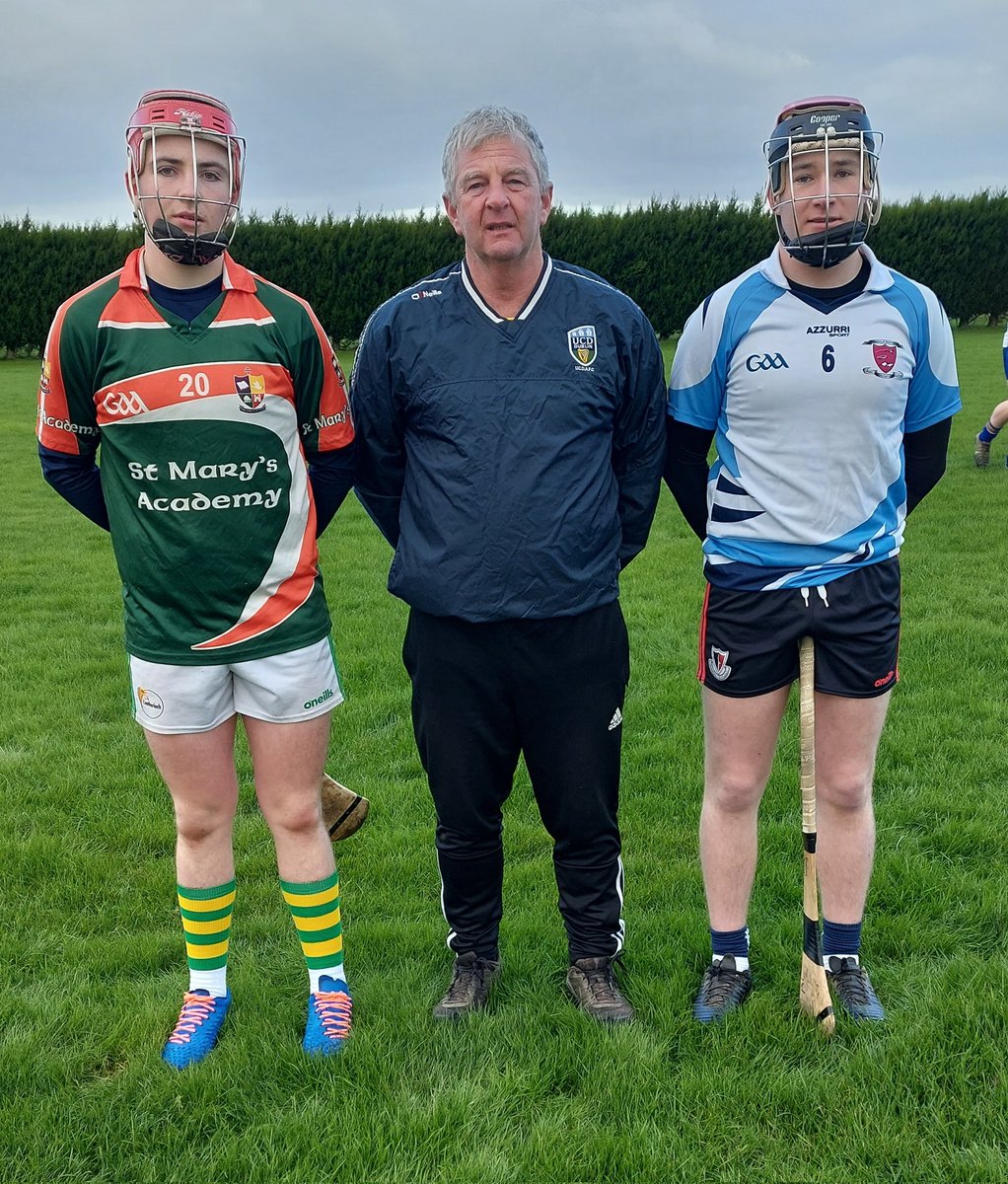 Great game v <a href="/MeanscoilG/">Meánscoil Gharman</a> in <a href="/OylegateGAA/">Oylegate-Glenbrien GAA</a> (thanks for hosting us) pitch today. We won after a great battle on a scoreline of 3 13 to 3 6. Many thanks to ref Aidan Foley, pictured here with the 2 captains (CBS - Billy Nolan of <a href="/burren_rangers/">Burren Rangers Hurling and Camogie Club</a>). <a href="/Carlow_GAA/">Carlow GAA</a> <a href="/OfficialWexGAA/">Wexford GAA</a>