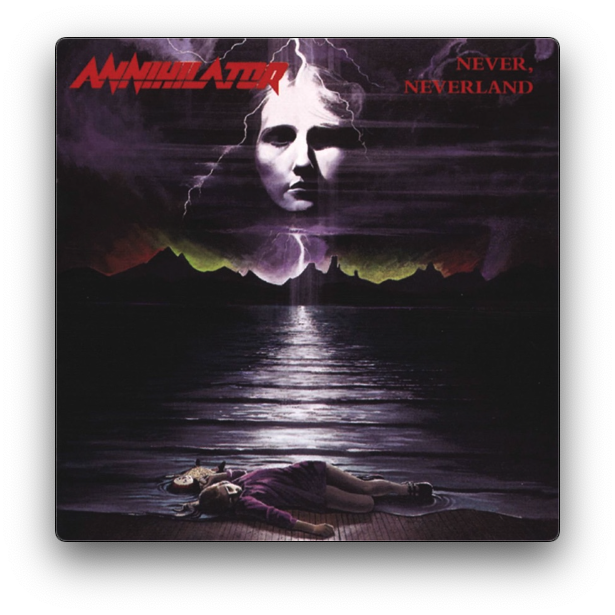 MoneyHeavyMetal's tweet photo. The killer @annihilatorband album! #neverneverland this  1990 Classic gets me pumped for crushing goals! 
#thrashmetal #Metal #HeavyMetal 

https://t.co/9TD0pC3K3g https://t.co/0AI8TvWGZv