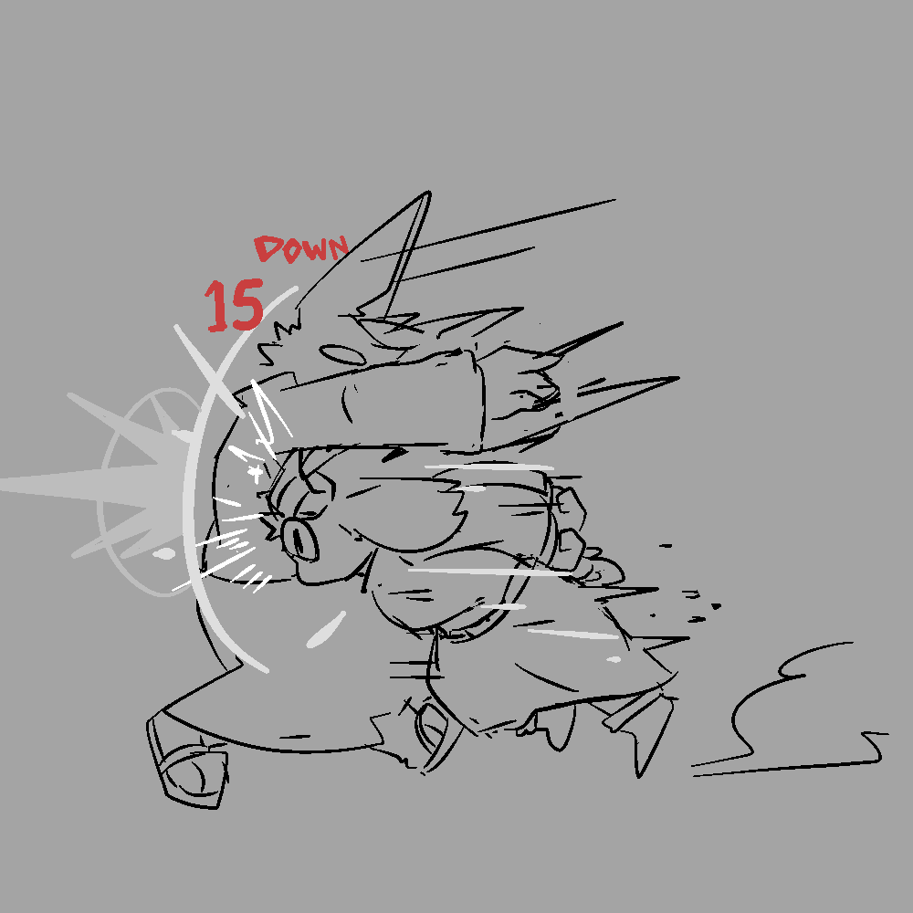 BurnedTraveler's tweet photo. > "Beware of the geep ramming at you on ridiculous speed"
> Not sure why they put this
#Hybridsthegame #Sketch #Geepy #Fione https://t.co/HoYebh1tto