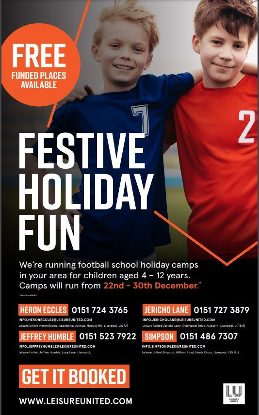 FREE Spaces available at ALL our hubs, if your child receives free school meals which will also be provided at camp.