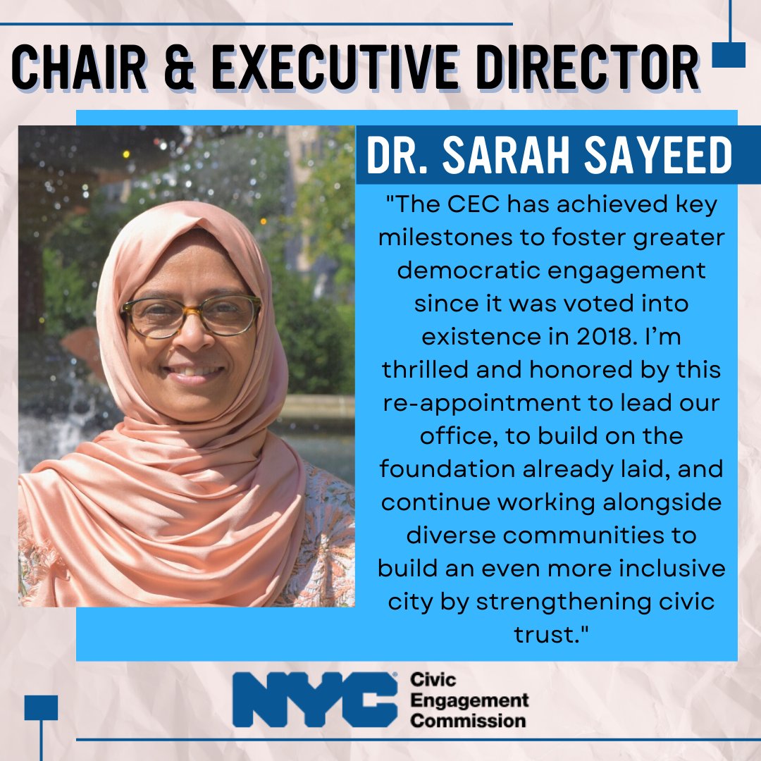 NYC Civic Engagement Commission tweet media