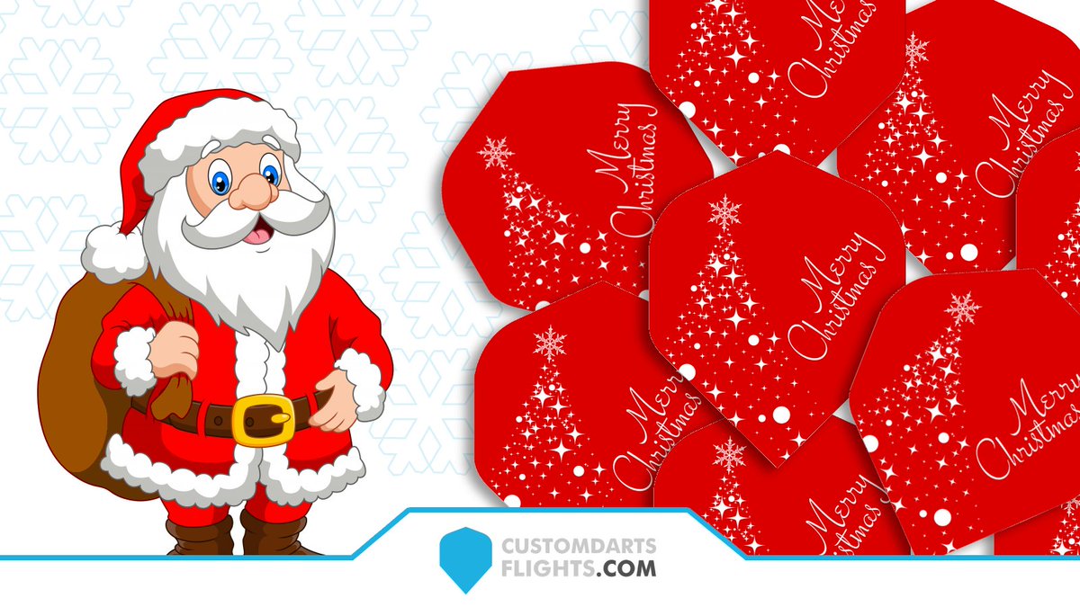 DartsFlights's tweet photo. An early Merry Christmas from us this year. Had a very slow 2022 for us with changes in work and radically changed the way we print etc. Hoping for a better 2023. Enjoy the holiday season. #customdartsflights https://t.co/O680SrkA9f